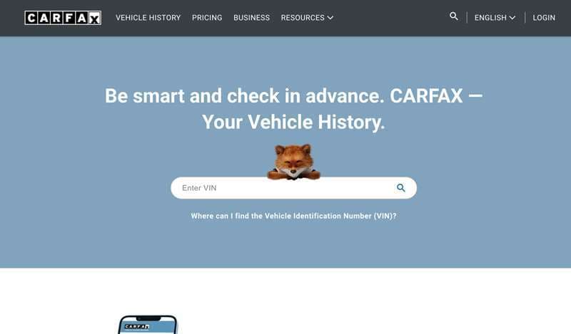 Recenze CARFAX: historie vozidla, obsah výpisu a omezení